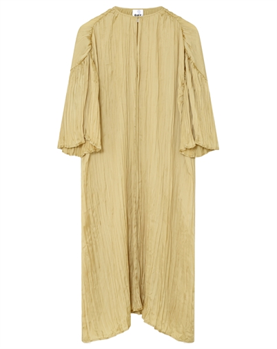 Day Birger et Mikkelsen - Aruna Crinkled Surface Kjole - Straw